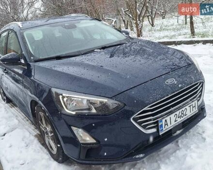 Синий Форд Фокус, объемом двигателя 1.5 л и пробегом 221 тыс. км за 14750 $, фото 1 на Automoto.ua