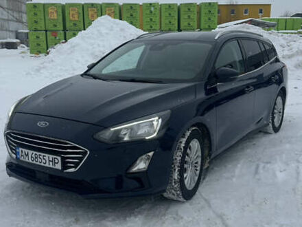 Синій Форд Фокус, об'ємом двигуна 1.5 л та пробігом 146 тис. км за 14300 $, фото 1 на Automoto.ua