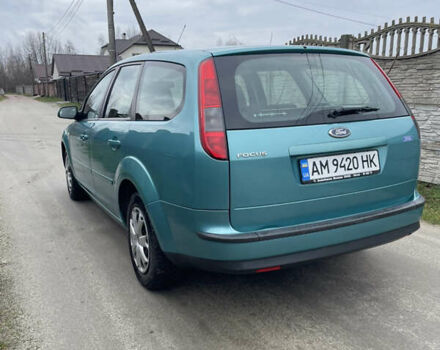 Зеленый Форд Фокус, объемом двигателя 1.4 л и пробегом 113 тыс. км за 4500 $, фото 3 на Automoto.ua