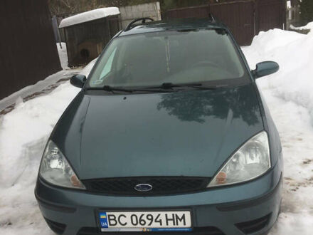 Зеленый Форд Фокус, объемом двигателя 1.8 л и пробегом 300 тыс. км за 3800 $, фото 1 на Automoto.ua
