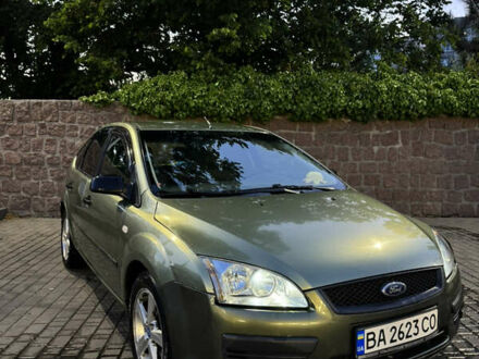 Форд Фокус 2005 в Кропивницком (Кировограде) на Automoto.ua Зеленый Форд Фокус, объемом двигателя 1.6 л и пробегом 252 тыс. км за 3800 $, фото 1 на Automoto.ua