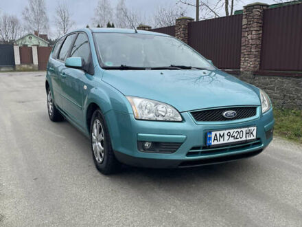 Зеленый Форд Фокус, объемом двигателя 1.4 л и пробегом 113 тыс. км за 4500 $, фото 1 на Automoto.ua