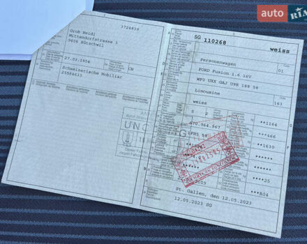 Білий Форд Фьюжен, об'ємом двигуна 1.6 л та пробігом 102 тис. км за 7850 $, фото 163 на Automoto.ua