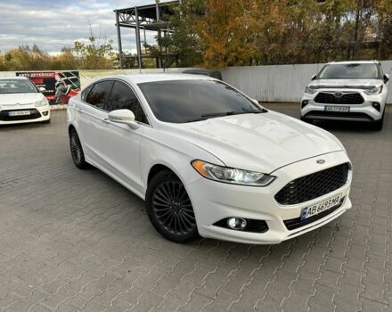 Білий Форд Фьюжен, об'ємом двигуна 2 л та пробігом 198 тис. км за 9600 $, фото 12 на Automoto.ua