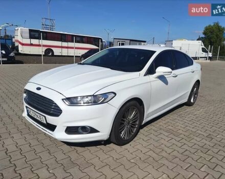 Белый Форд Фьюжн, объемом двигателя 2 л и пробегом 265 тыс. км за 7300 $, фото 3 на Automoto.ua