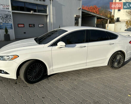 Белый Форд Фьюжн, объемом двигателя 2 л и пробегом 198 тыс. км за 9600 $, фото 22 на Automoto.ua