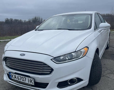Белый Форд Фьюжн, объемом двигателя 1.6 л и пробегом 255 тыс. км за 8800 $, фото 12 на Automoto.ua