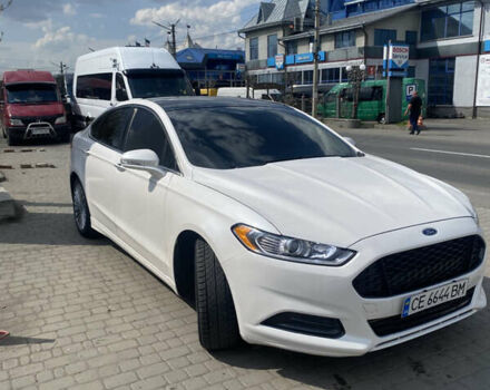 Форд Фьюжн 2014 в Черновцах на Automoto.ua Белый Форд Фьюжн, объемом двигателя 2 л и пробегом 160 тыс. км за 10800 $, фото 2 на Automoto.ua