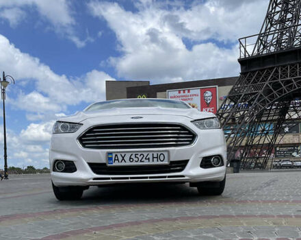 Форд Фьюжн 2014 в Харькове на Automoto.ua Белый Форд Фьюжн, объемом двигателя 2 л и пробегом 113 тыс. км за 14500 $, фото 1 на Automoto.ua