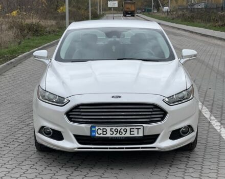 Форд Фьюжн 2014 в Нежине на Automoto.ua Белый Форд Фьюжн, объемом двигателя 2 л и пробегом 266 тыс. км за 11000 $, фото 1 на Automoto.ua