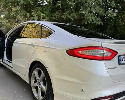 Форд Фьюжн 2014 в Харькове на Automoto.ua Белый Форд Фьюжн, объемом двигателя 2 л и пробегом 222 тыс. км за 9000 $, фото 7 на Automoto.ua