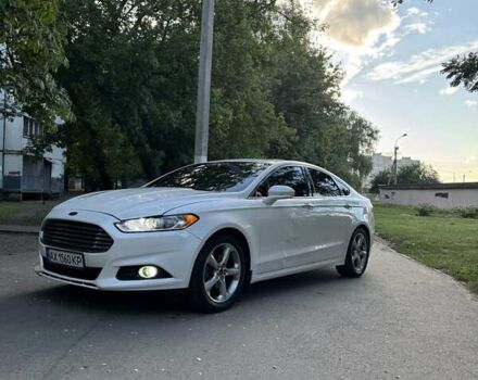 Форд Фьюжн 2014 в Харькове на Automoto.ua Белый Форд Фьюжн, объемом двигателя 2 л и пробегом 222 тыс. км за 9000 $, фото 2 на Automoto.ua