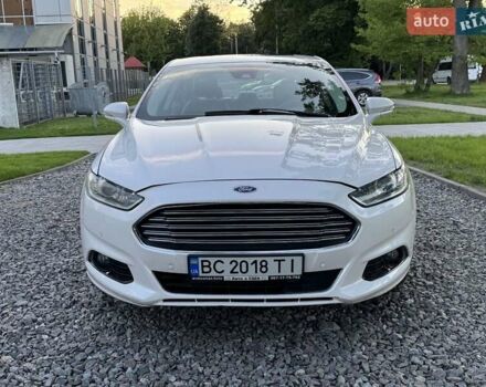 Форд Фьюжн 2014 в Львове на Automoto.ua Белый Форд Фьюжн, объемом двигателя 2 л и пробегом 304 тыс. км за 11000 $, фото 19 на Automoto.ua