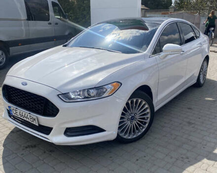 Форд Фьюжн 2014 в Черновцах на Automoto.ua Белый Форд Фьюжн, объемом двигателя 2 л и пробегом 160 тыс. км за 10800 $, фото 1 на Automoto.ua
