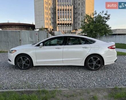 Форд Фьюжн 2014 в Львове на Automoto.ua Белый Форд Фьюжн, объемом двигателя 2 л и пробегом 304 тыс. км за 11000 $, фото 17 на Automoto.ua