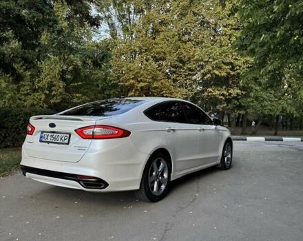 Форд Фьюжн 2014 в Харькове на Automoto.ua Белый Форд Фьюжн, объемом двигателя 2 л и пробегом 222 тыс. км за 9000 $, фото 3 на Automoto.ua