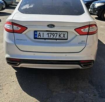 Форд Фьюжн 2015 в Киеве на Automoto.ua Белый Форд Фьюжн, объемом двигателя 2 л и пробегом 167 тыс. км за 9150 $, фото 7 на Automoto.ua