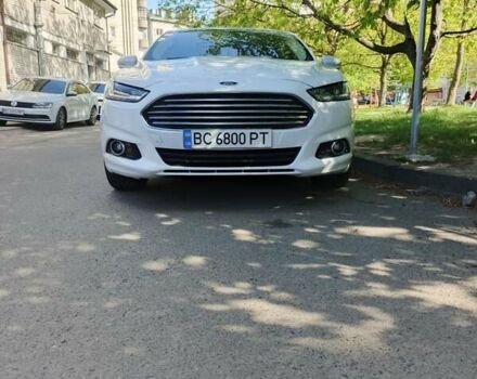 Белый Форд Фьюжн, объемом двигателя 2 л и пробегом 215 тыс. км за 10550 $, фото 12 на Automoto.ua