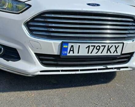 Форд Фьюжн 2015 в Киеве на Automoto.ua Белый Форд Фьюжн, объемом двигателя 2 л и пробегом 167 тыс. км за 9150 $, фото 10 на Automoto.ua