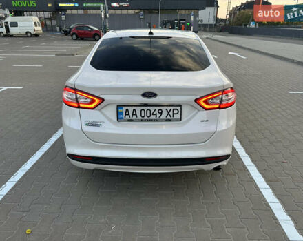 Форд Фьюжн 2016 в Киеве на Automoto.ua Белый Форд Фьюжн, объемом двигателя 2 л и пробегом 146 тыс. км за 13500 $, фото 5 на Automoto.ua