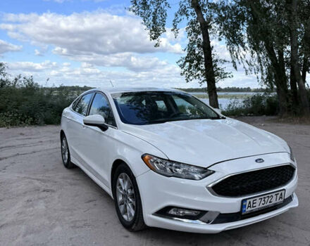 Форд Фьюжн 2017 в Днепре (Днепропетровске) на Automoto.ua Белый Форд Фьюжн, объемом двигателя 2.5 л и пробегом 121 тыс. км за 11800 $, фото 2 на Automoto.ua
