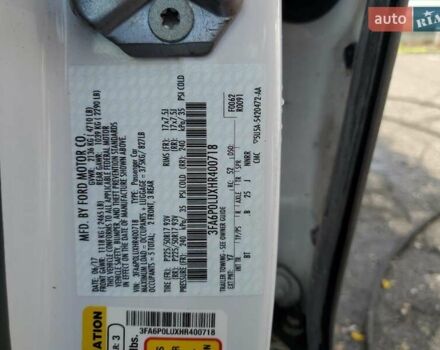 Белый Форд Фьюжн, объемом двигателя 0 л и пробегом 88 тыс. км за 1700 $, фото 11 на Automoto.ua