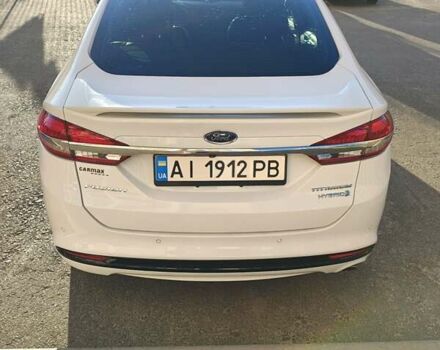 Форд Фьюжн 2017 в Киеве на Automoto.ua Белый Форд Фьюжн, объемом двигателя 2 л и пробегом 159 тыс. км за 17000 $, фото 4 на Automoto.ua