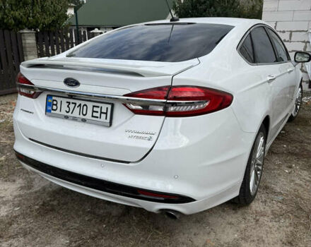 Форд Фьюжн 2018 в Лубнах на Automoto.ua Белый Форд Фьюжн, объемом двигателя 2 л и пробегом 103 тыс. км за 18999 $, фото 1 на Automoto.ua