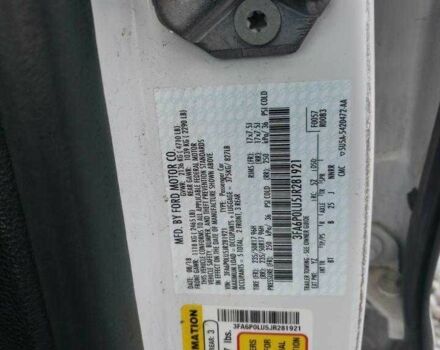 Белый Форд Фьюжн, объемом двигателя 2 л и пробегом 68 тыс. км за 2000 $, фото 11 на Automoto.ua