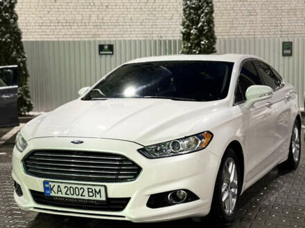 Белый Форд Фьюжн, объемом двигателя 1.6 л и пробегом 156 тыс. км за 9400 $, фото 1 на Automoto.ua