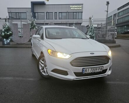 Белый Форд Фьюжн, объемом двигателя 1.6 л и пробегом 194 тыс. км за 7500 $, фото 1 на Automoto.ua