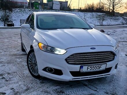 Белый Форд Фьюжн, объемом двигателя 2 л и пробегом 26000 тыс. км за 11900 $, фото 1 на Automoto.ua