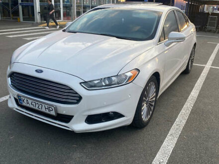 Белый Форд Фьюжн, объемом двигателя 2 л и пробегом 190 тыс. км за 9200 $, фото 1 на Automoto.ua