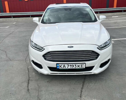 Форд Фьюжен 2013 у Києві на Automoto.ua Білий Форд Фьюжен, об'ємом двигуна 2 л та пробігом 214 тис. км за 10900 $, фото 1 на Automoto.ua