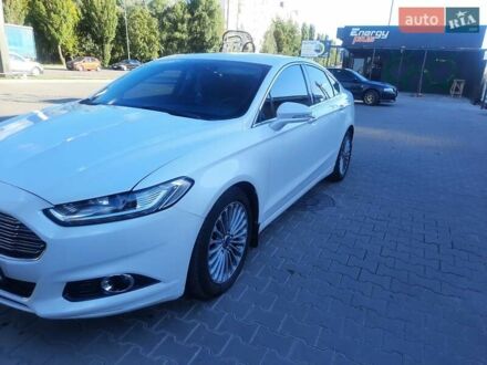 Форд Фьюжн 2013 в Вишневом на Automoto.ua Белый Форд Фьюжн, объемом двигателя 2 л и пробегом 220 тыс. км за 10500 $, фото 1 на Automoto.ua