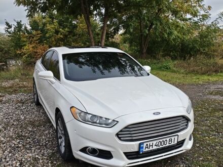 Білий Форд Фьюжен, об'ємом двигуна 2 л та пробігом 207 тис. км за 11000 $, фото 1 на Automoto.ua