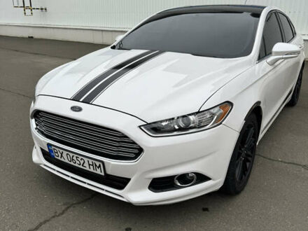 Белый Форд Фьюжн, объемом двигателя 2 л и пробегом 217 тыс. км за 9000 $, фото 1 на Automoto.ua