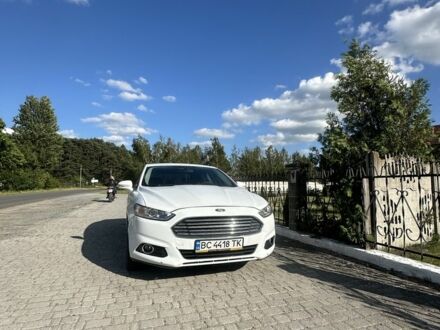Форд Фьюжн 2014 в Львове на Automoto.ua Белый Форд Фьюжн, объемом двигателя 2.5 л и пробегом 3 тыс. км за 8600 $, фото 1 на Automoto.ua