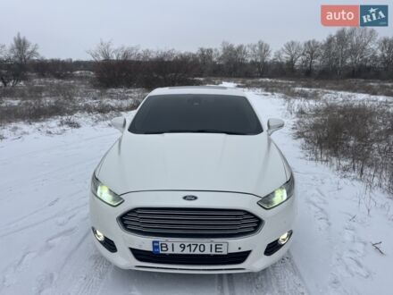 Белый Форд Фьюжн, объемом двигателя 2 л и пробегом 248 тыс. км за 11250 $, фото 1 на Automoto.ua