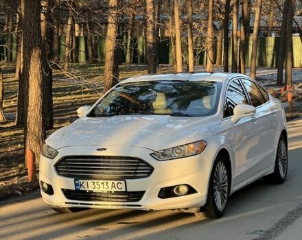 Белый Форд Фьюжн, объемом двигателя 2 л и пробегом 207 тыс. км за 9500 $, фото 1 на Automoto.ua