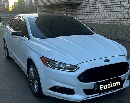Белый Форд Фьюжн, объемом двигателя 2 л и пробегом 220 тыс. км за 10300 $, фото 1 на Automoto.ua