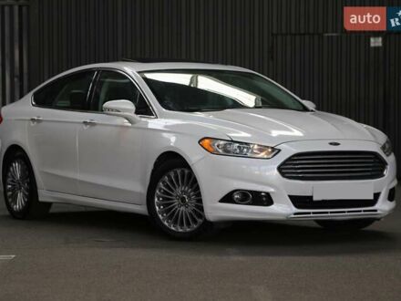 Белый Форд Фьюжн, объемом двигателя 2 л и пробегом 157 тыс. км за 11300 $, фото 1 на Automoto.ua