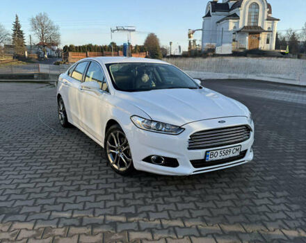 Белый Форд Фьюжн, объемом двигателя 1.5 л и пробегом 129 тыс. км за 10000 $, фото 1 на Automoto.ua