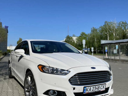 Форд Фьюжен 2015 у Белой Церкве на Automoto.ua Білий Форд Фьюжен, об'ємом двигуна 2 л та пробігом 115 тис. км за 9000 $, фото 1 на Automoto.ua