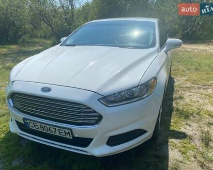 Белый Форд Фьюжн, объемом двигателя 2.49 л и пробегом 80 тыс. км за 12500 $, фото 1 на Automoto.ua