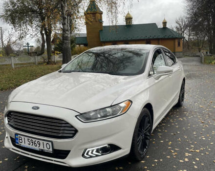 Белый Форд Фьюжн, объемом двигателя 2 л и пробегом 160 тыс. км за 10800 $, фото 1 на Automoto.ua