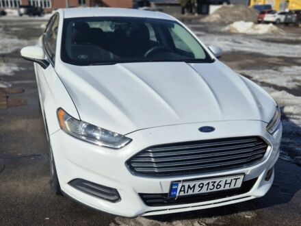 Белый Форд Фьюжн, объемом двигателя 2.5 л и пробегом 265 тыс. км за 9300 $, фото 1 на Automoto.ua