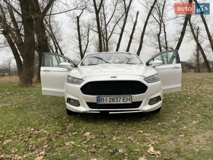 Белый Форд Фьюжн, объемом двигателя 2 л и пробегом 400 тыс. км за 9200 $, фото 1 на Automoto.ua