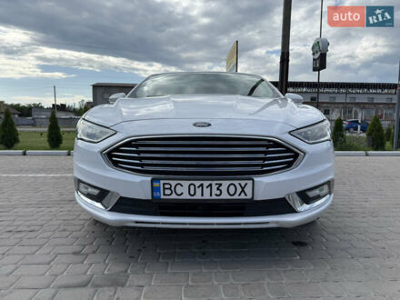 Форд Фьюжн 2016 в Львове на Automoto.ua Белый Форд Фьюжн, объемом двигателя 2 л и пробегом 201 тыс. км за 11500 $, фото 1 на Automoto.ua