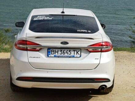 Форд Фьюжн 2017 в Великодолинское на Automoto.ua Белый Форд Фьюжн, объемом двигателя 2.49 л и пробегом 83 тыс. км за 13800 $, фото 1 на Automoto.ua